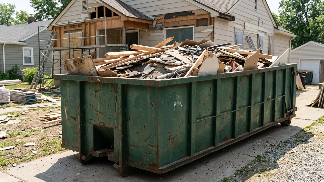 Demolition Debris, Dumpsters and Hauling: Sizes, Weights and Costs