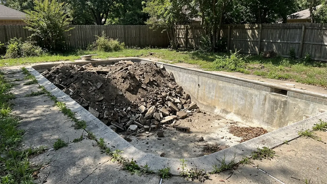 Pool Removal Guide: Full Removal, Partial Fill and What It Means