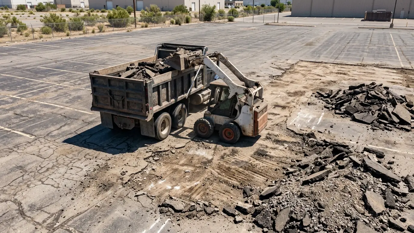 Asphalt and Parking Lot Removal in Nashville and Middle Tennessee