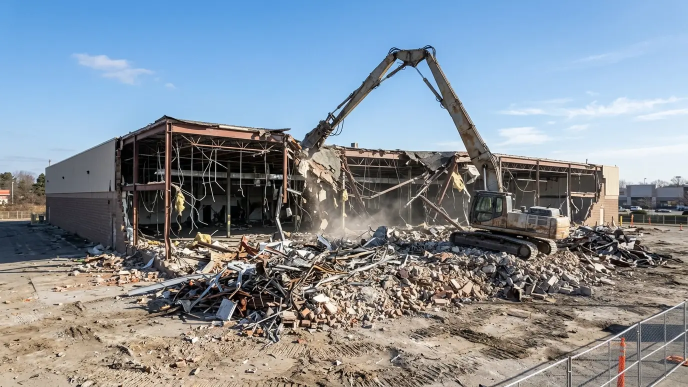 Commercial Building Demolition in Nashville and Middle Tennessee