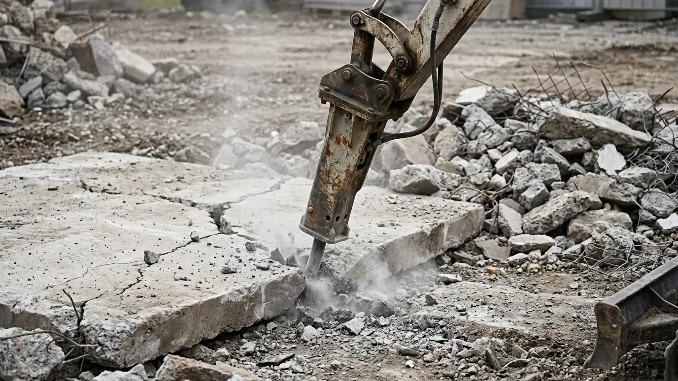 Concrete Demolition and Removal in Nashville and Middle Tennessee