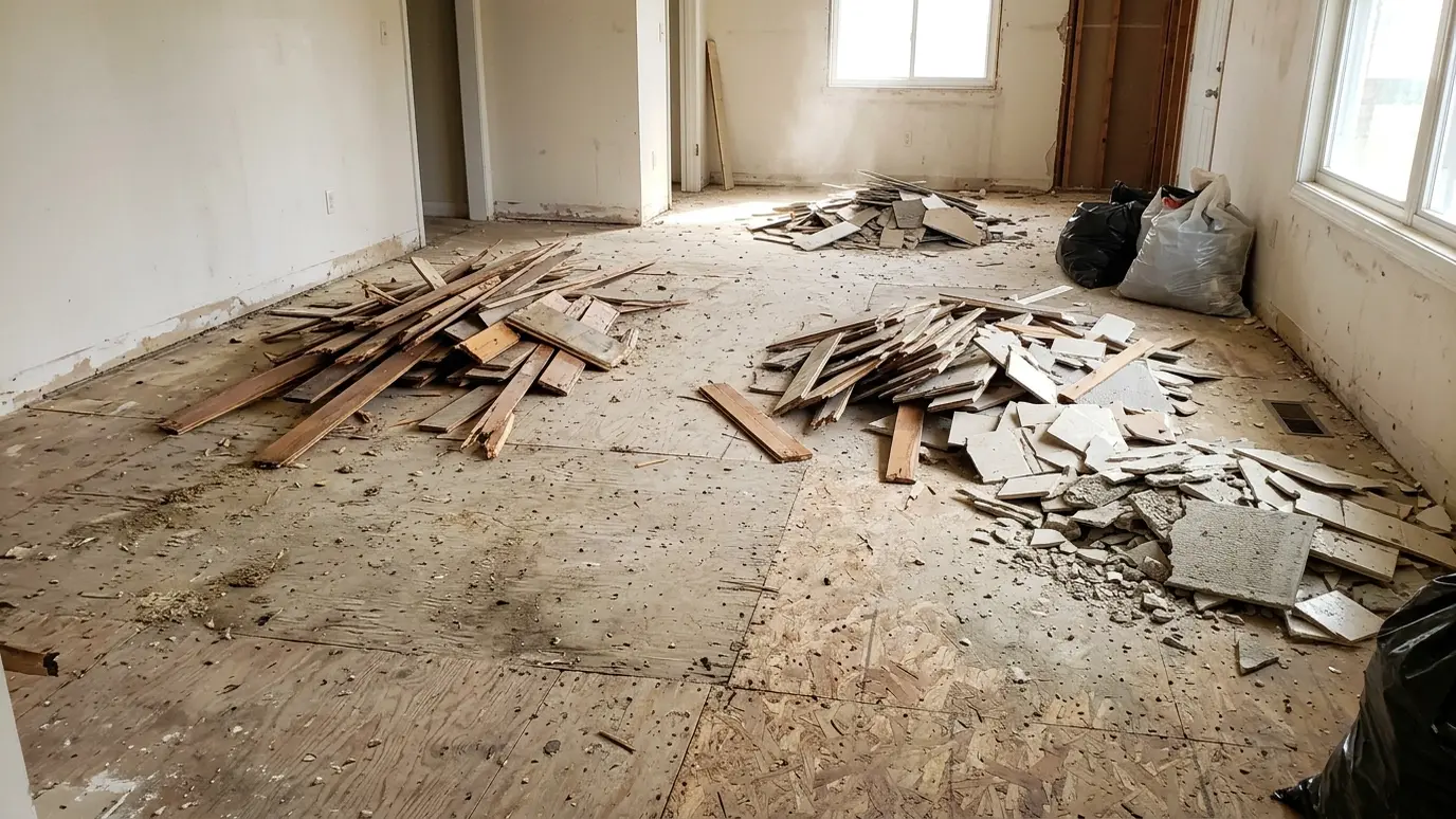 Flooring and Tile Removal in Nashville and Middle Tennessee