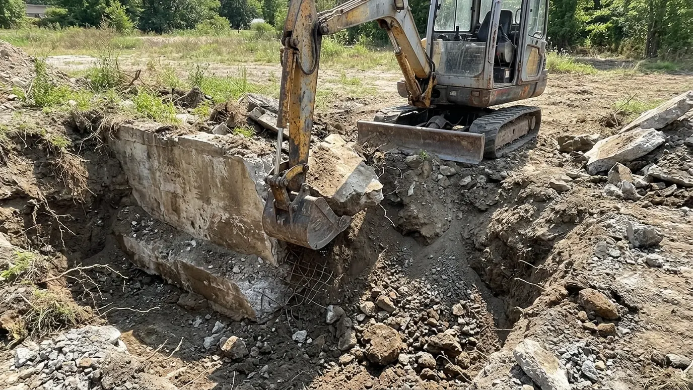 Foundation and Slab Removal in Nashville and Middle Tennessee