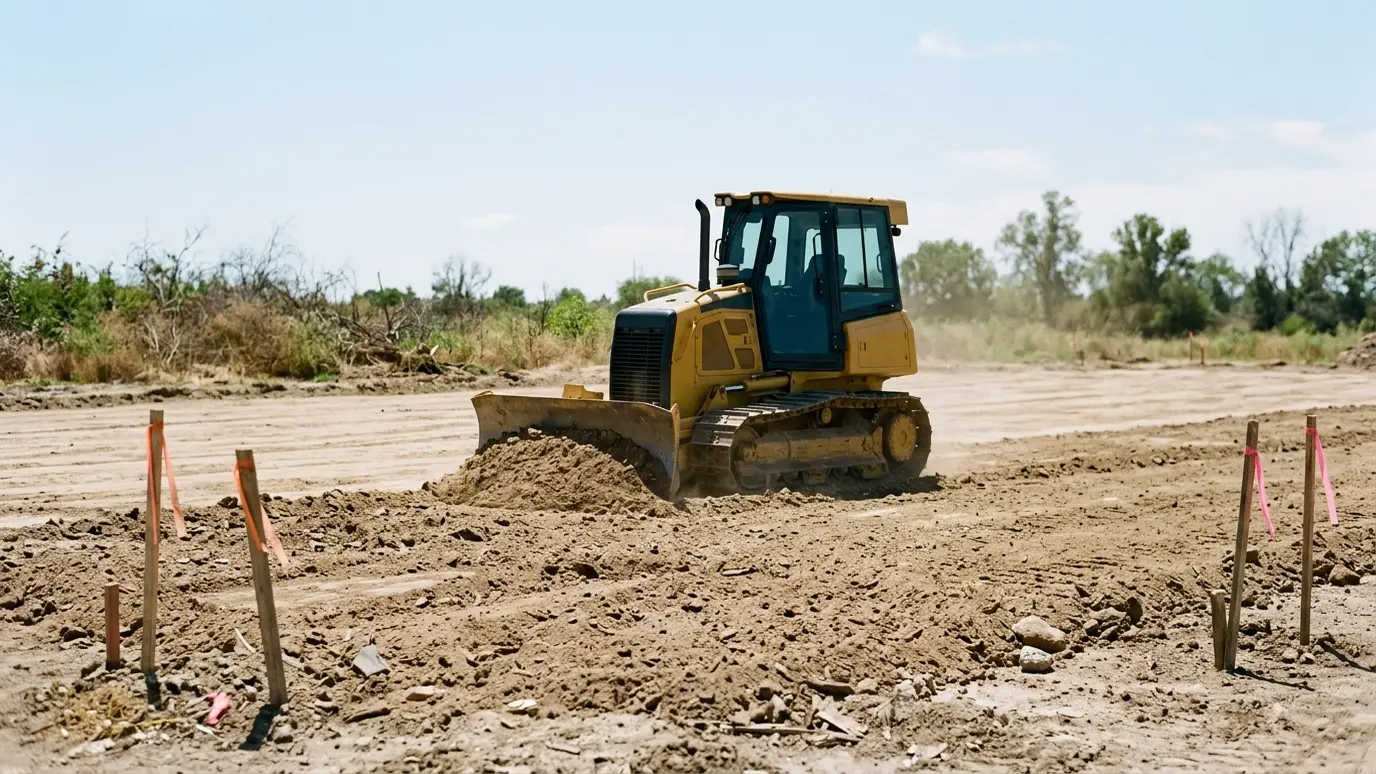 Lot Grading and Site Preparation in Nashville and Middle Tennessee