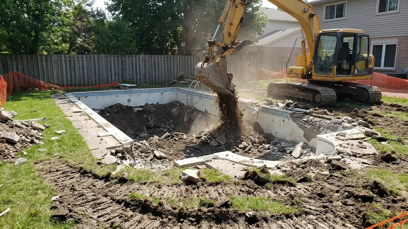 Pool Demolition and Removal in Nashville and Middle Tennessee