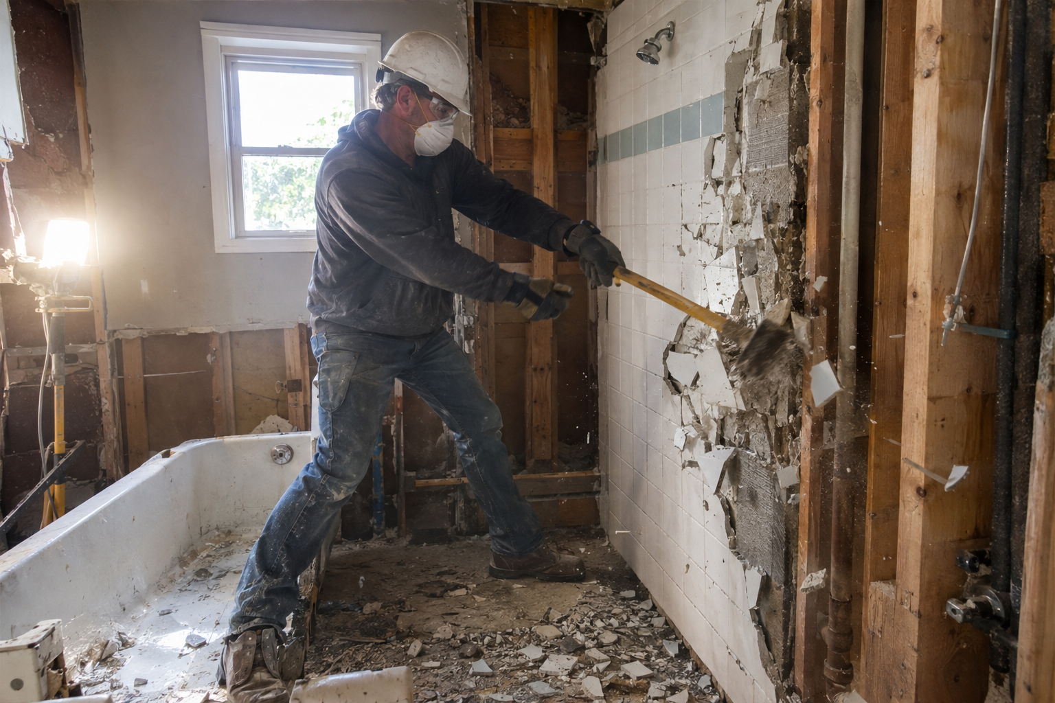 Bathroom Demolition in Nashville